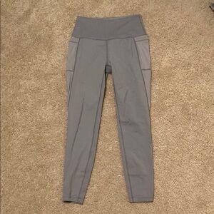 Striped Gray Leggings